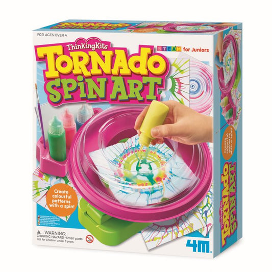 Kit creativ STEM - Tornada de culori, ThinkingKits - 4M