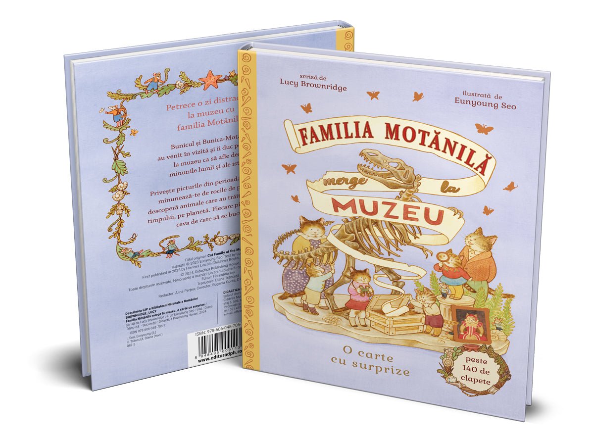 Familia Motănilă merge la muzeu, de Lucy Brownridge KIDZ - Publisol.ro