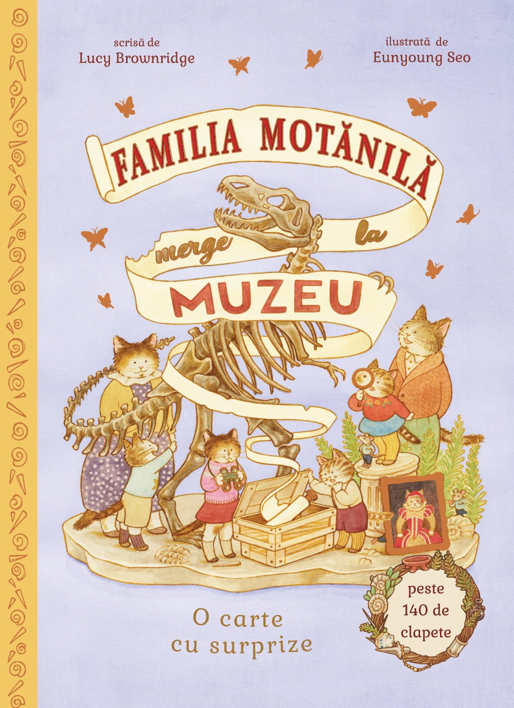 Familia Motănilă merge la muzeu, de Lucy Brownridge KIDZ - Publisol.ro