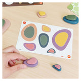 Family Pebbles, set 72 pietricele cu activitati, Edx Education - Publisol.ro