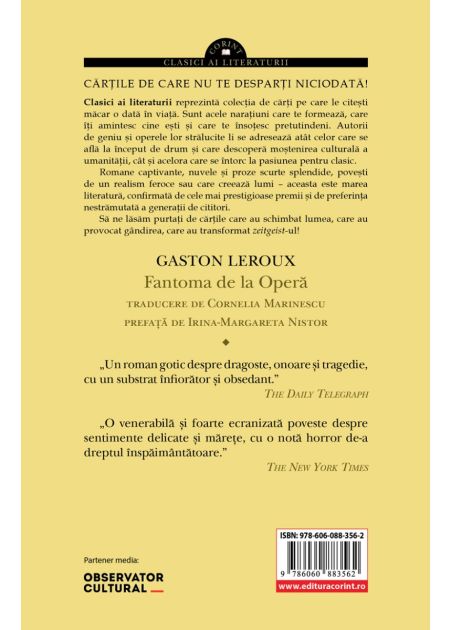 Fantoma de la Operă, ediția a II-a - Publisol.ro