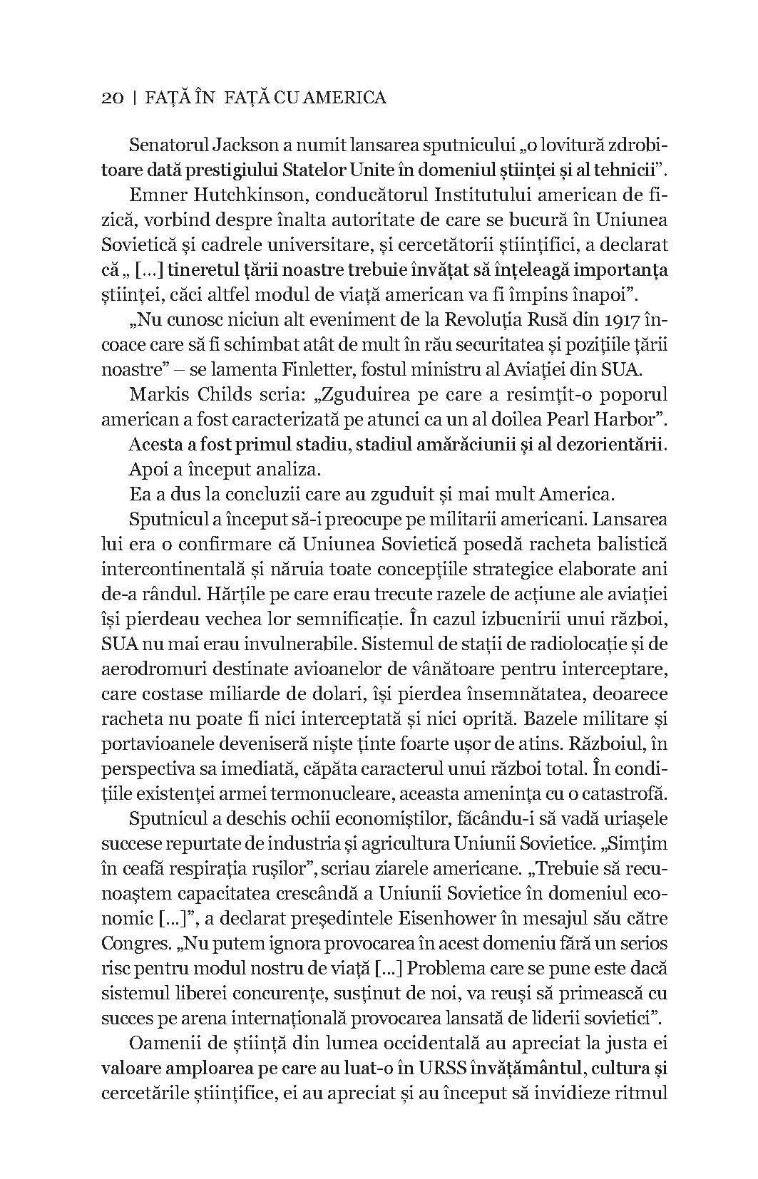 Fața în fața cu America - Editura Publisol - Ed. digitala - PDF - Publisol.ro