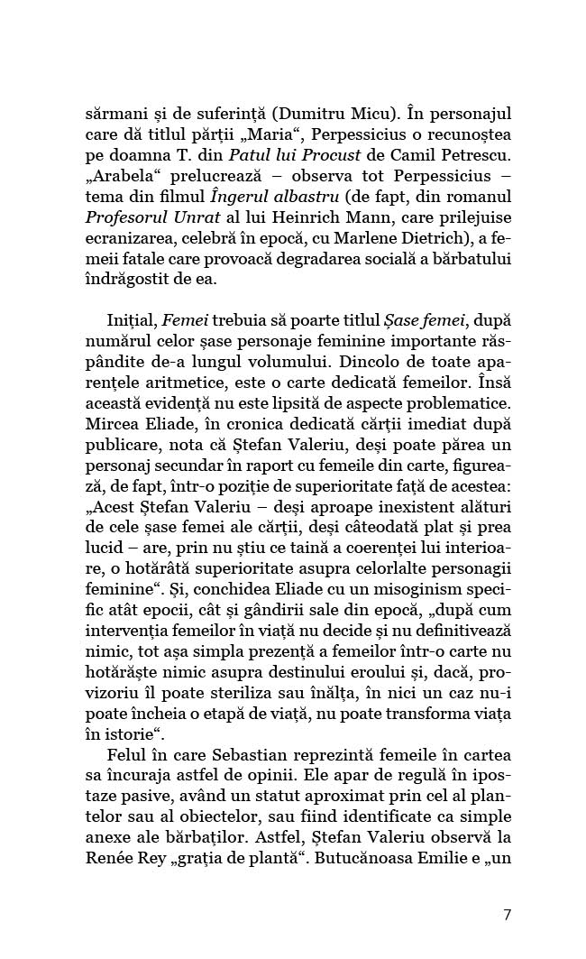 Femei de Mihail Sebastian - Ed. digitala - PDF - Publisol.ro