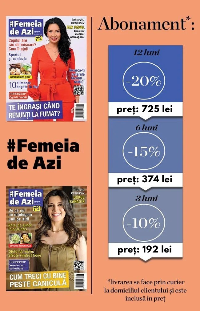 #Femeia de azi - Abonament - Publisol.ro