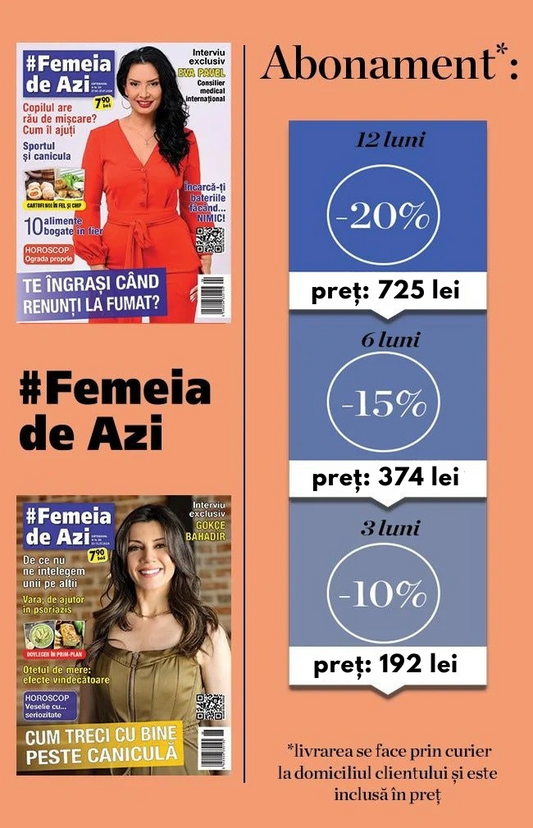 #Femeia de azi - Abonament - Publisol.ro