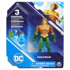 Figurina aquaman 10cm flexibila cu accesorii, Spin Master - Publisol.ro