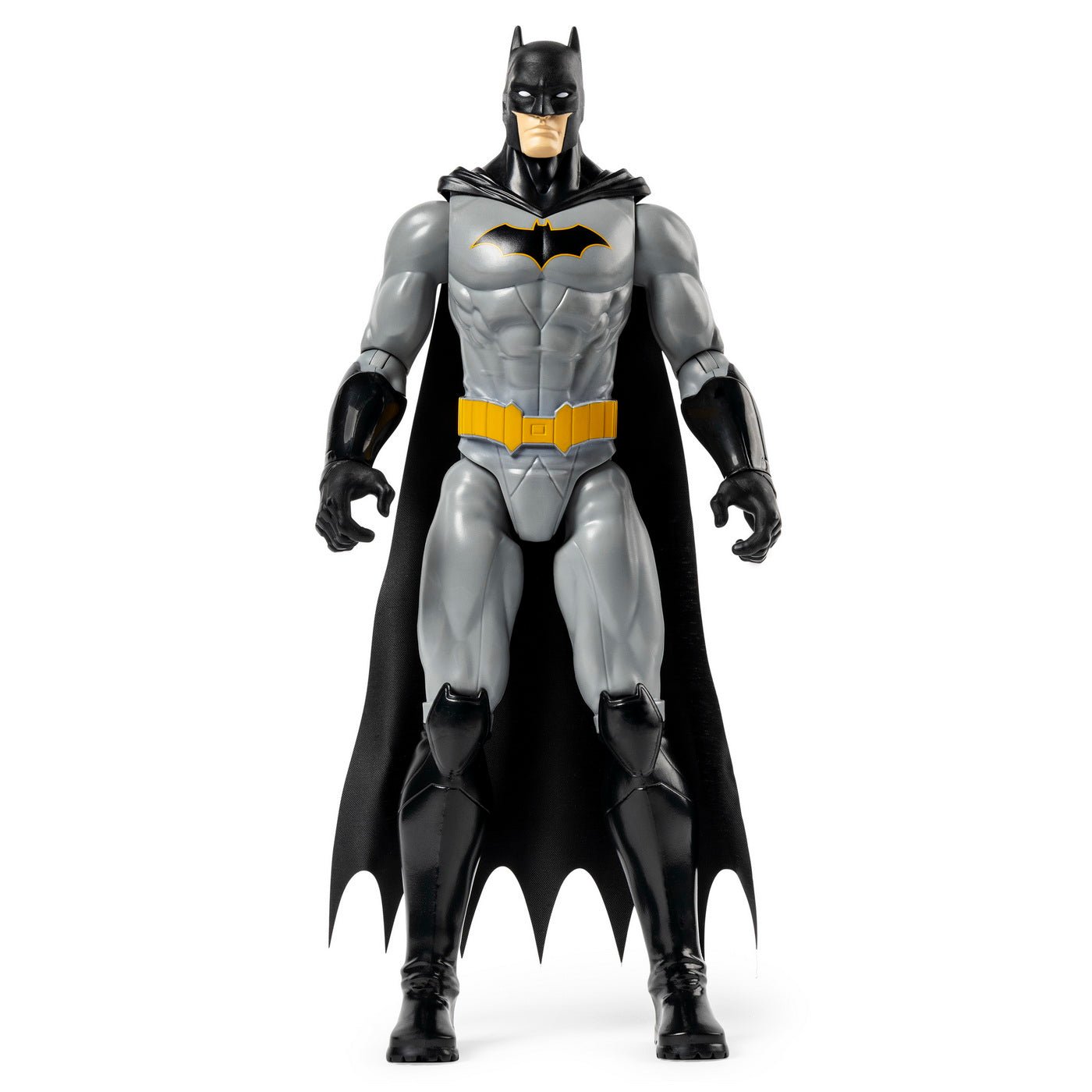 Figurina batman in costum gri 30cm, Spin Master - Publisol.ro