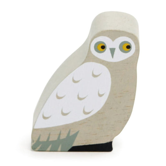 Figurina Bufnita, din lemn premium - Owl - Tender Leaf Toys - Publisol.ro