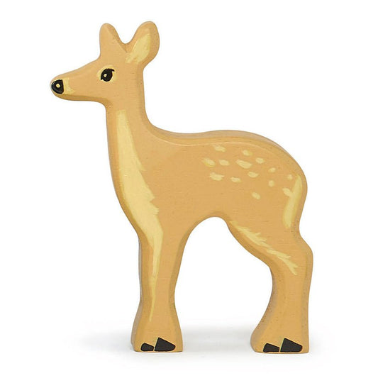 Figurina Caprioara, din lemn premium - Deer - Tender Leaf Toys - Publisol.ro