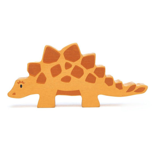 Figurina dinozaur Stegosaurus, din lemn premium - Stegosaurus - Tender Leaf Toys - Publisol.ro