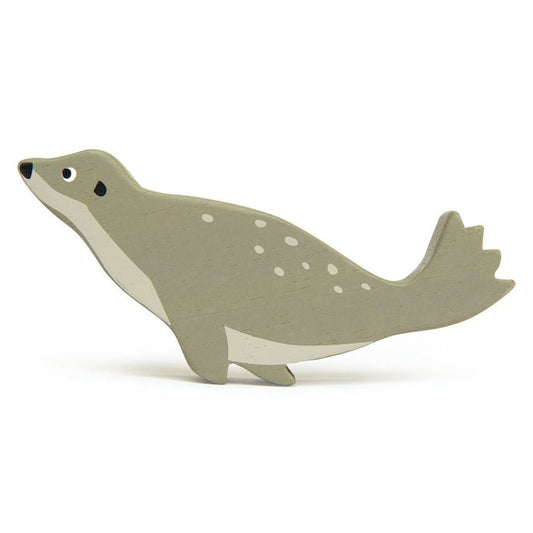 Figurina Foca, din lemn premium - Seal - Tender Leaf Toys - Publisol.ro