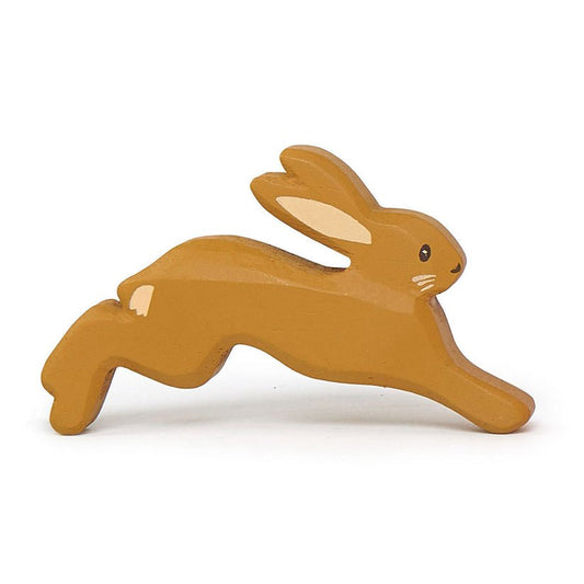 Figurina Iepure de camp, din lemn premium - Hare - Tender Leaf Toys - Publisol.ro