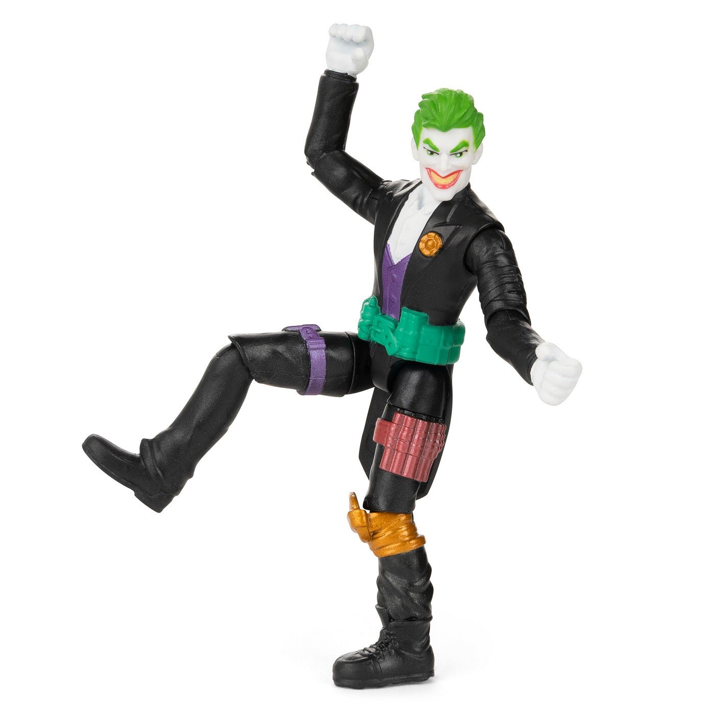 Figurina joker articulata 10cm cu 3 accesorii surpriza, Spin Master - Publisol.ro