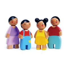 Figurina membri familei Sunny, din lemn premium - Tender Leaf Toys - Publisol.ro