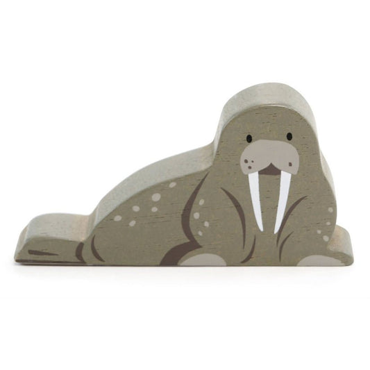 Figurina Morsa, din lemn premium - Walrus - Tender Leaf Toys - Publisol.ro