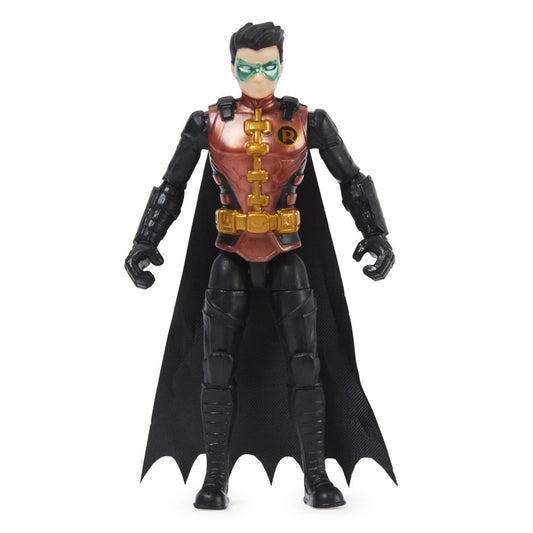 Figurina robin articulata 10cm cu 3 accesorii surpriza, Spin Master - Publisol.ro