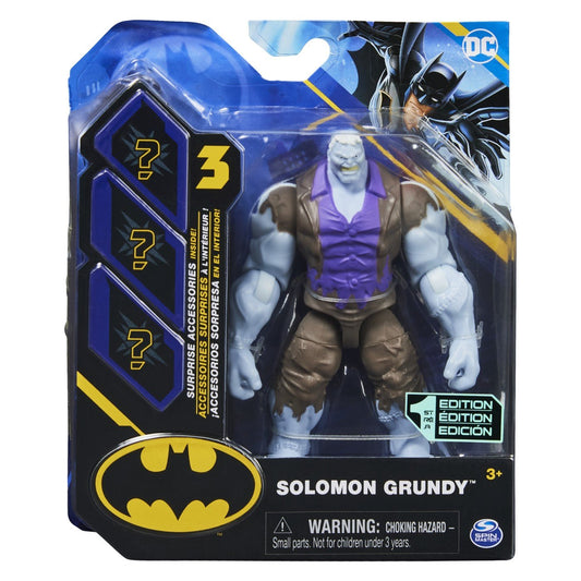 Figurina solomon grundy articulata 10cm cu 3 accesorii surpriza, Spin Master - Publisol.ro