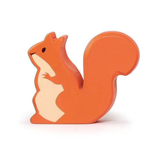 Figurina Veverita, din lemn premium - Squarell - Tender Leaf Toys - Publisol.ro