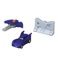 Fisher price batwheels masinuta albastra scara 1:55, Mattel - Publisol.ro