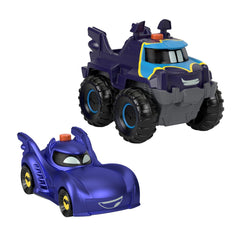 Fisher price batwheels set 2 masinute cu lumini scara 1:55, Mattel - Publisol.ro