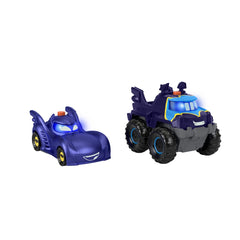 Fisher price batwheels set 2 masinute cu lumini scara 1:55, Mattel - Publisol.ro