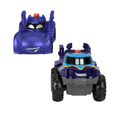 Fisher price batwheels set 2 masinute cu lumini scara 1:55, Mattel - Publisol.ro