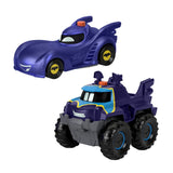 Fisher price batwheels set 2 masinute cu lumini scara 1:55, Mattel - Publisol.ro
