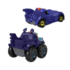 Fisher price batwheels set 2 masinute cu lumini scara 1:55, Mattel - Publisol.ro