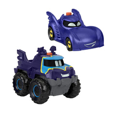 Fisher price batwheels set 2 masinute cu lumini scara 1:55, Mattel - Publisol.ro