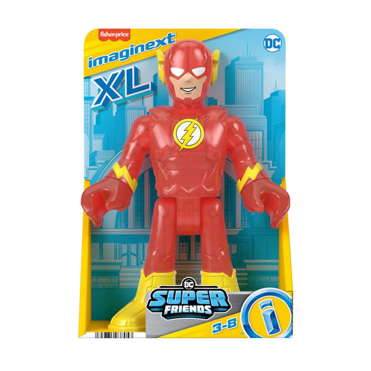 Fisher price imaginext dc super friends figurina flash xl, Mattel - Publisol.ro