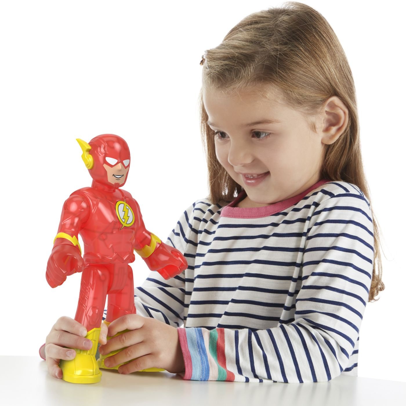 Fisher price imaginext dc super friends figurina flash xl, Mattel - Publisol.ro