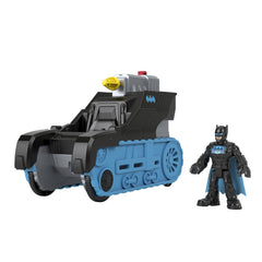 Fisher price imaginext dc super friends vehicul cu figurina bat - tech, Mattel - Publisol.ro