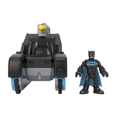 Fisher price imaginext dc super friends vehicul cu figurina bat - tech, Mattel - Publisol.ro