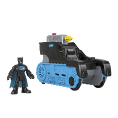 Fisher price imaginext dc super friends vehicul cu figurina bat - tech, Mattel - Publisol.ro