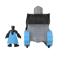 Fisher price imaginext dc super friends vehicul cu figurina bat - tech, Mattel - Publisol.ro