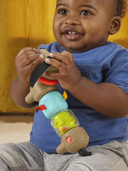 Fisher price jucarie catelus de activitate pentru bebelusi click and spin, Mattel - Publisol.ro