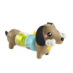 Fisher price jucarie catelus de activitate pentru bebelusi click and spin, Mattel - Publisol.ro