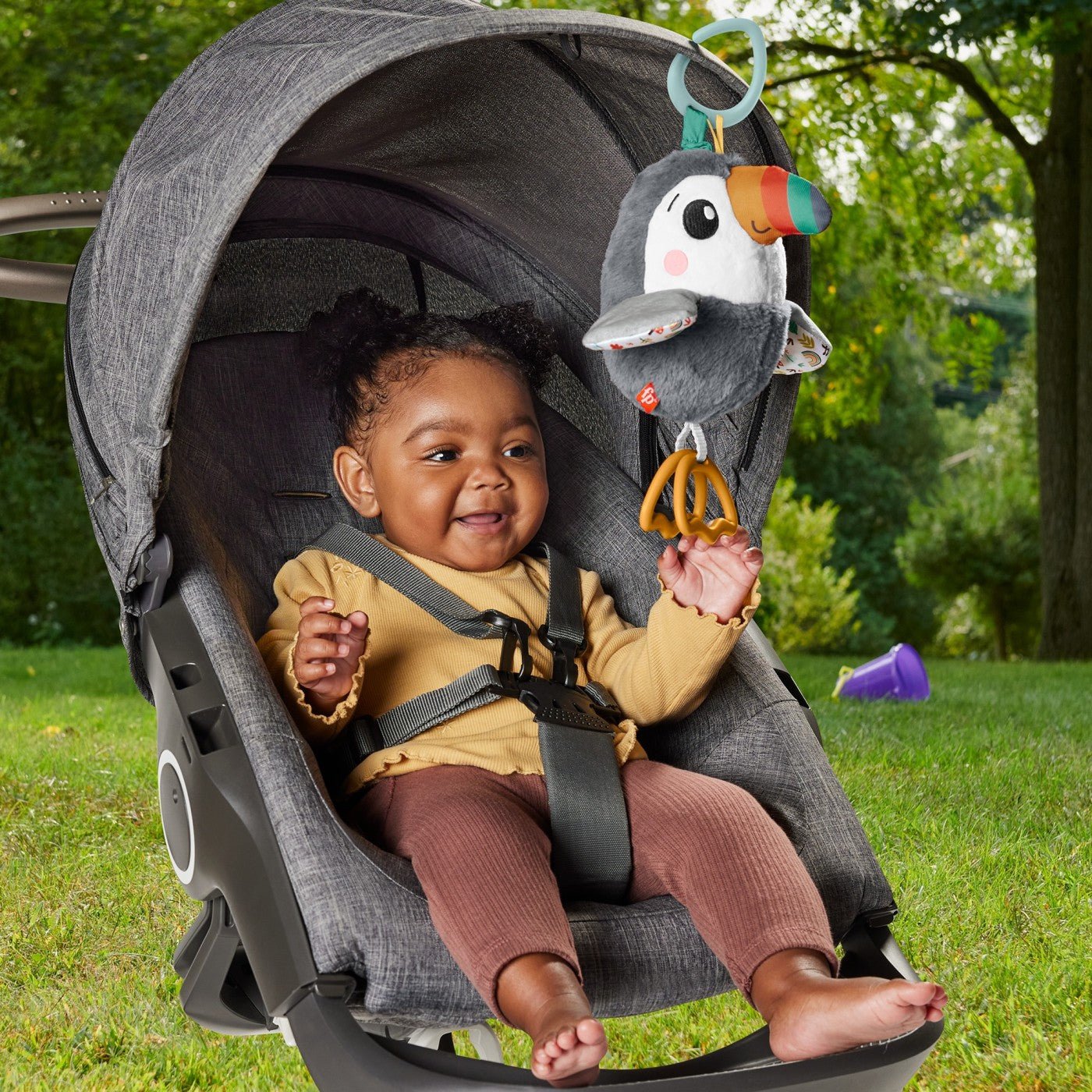 Fisher price jucarie tucan de plus, Mattel - Publisol.ro