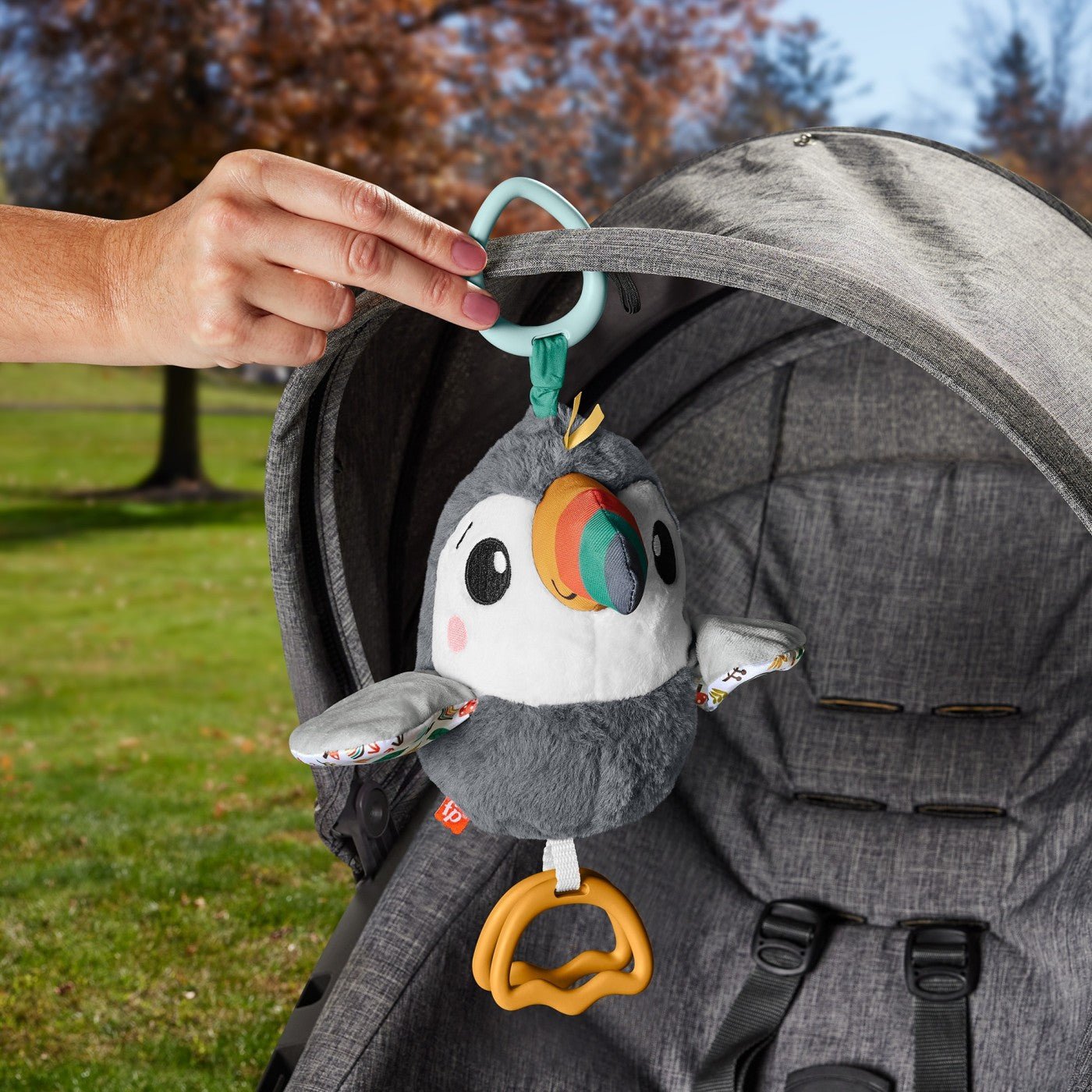 Fisher price jucarie tucan de plus, Mattel - Publisol.ro