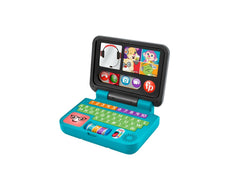 Fisher price laugh&learn laptop interactiv in limba romana, Mattel - Publisol.ro
