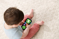 Fisher price laugh&learn telecomanda interactiva in limba romana, Mattel - Publisol.ro