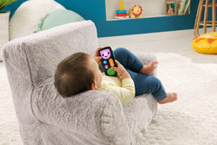 Fisher price laugh&learn telecomanda interactiva in limba romana, Mattel - Publisol.ro