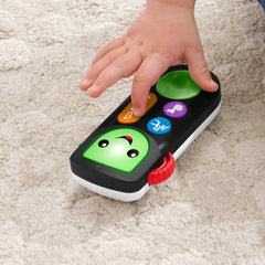 Fisher price laugh&learn telecomanda interactiva in limba romana, Mattel - Publisol.ro