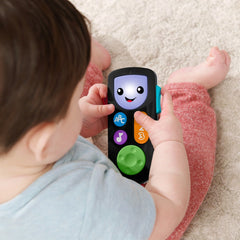 Fisher price laugh&learn telecomanda interactiva in limba romana, Mattel - Publisol.ro