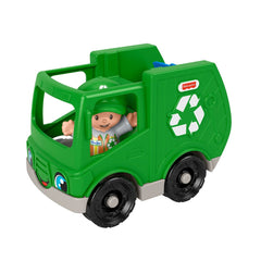 Fisher price little people vehicul camion reciclare 10cm, Mattel - Publisol.ro