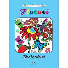 Fluturi - carte de colorat, de Prestige - Publisol.ro