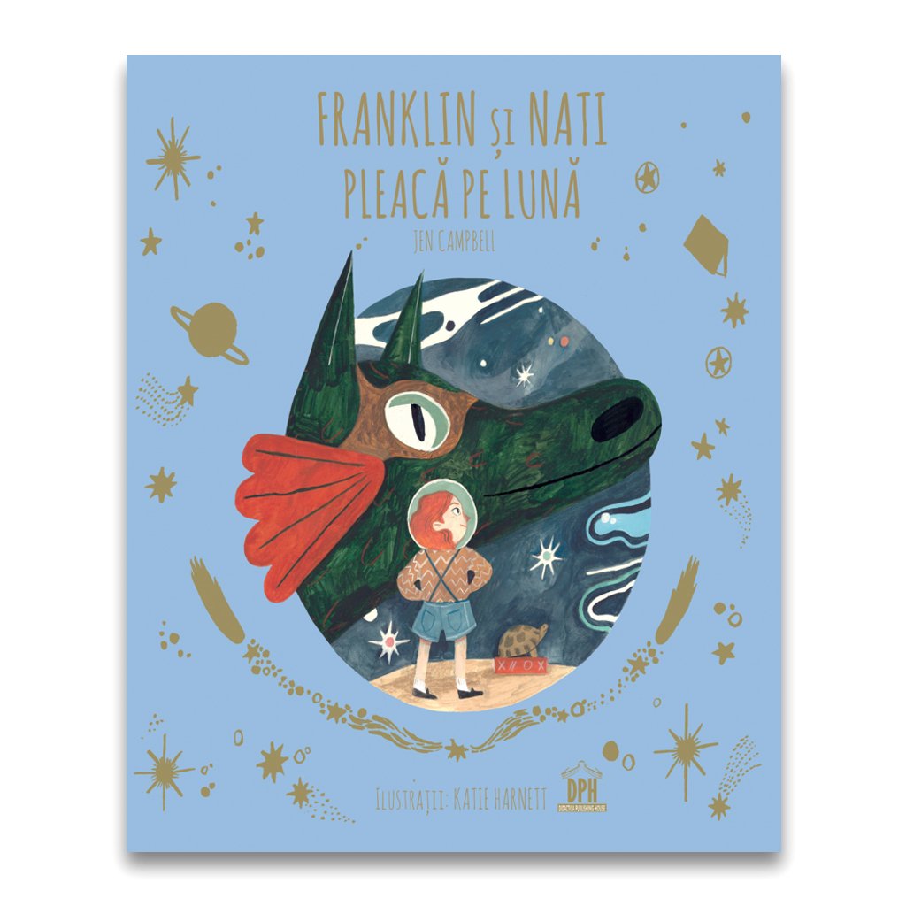 Franklin si Nati pleaca pe luna, de Jen Campbell, ilustrații: Katie Harnett - Publisol.ro