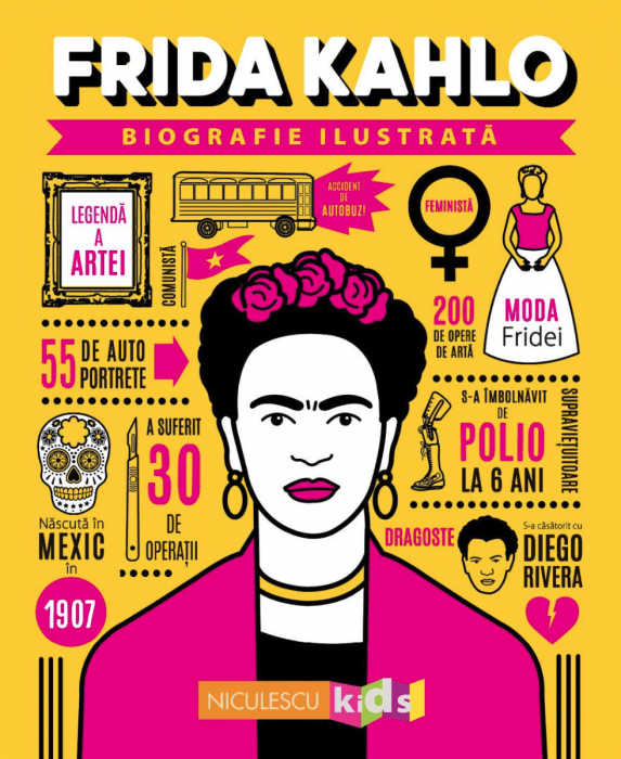 Frida Kahlo. Biografie ilustrata, de Colectiv - Publisol.ro