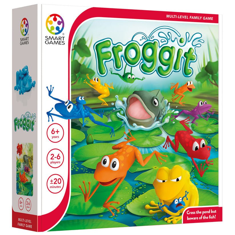 Froggit, 6+ ani, editie internationala, Smart Games - Publisol.ro