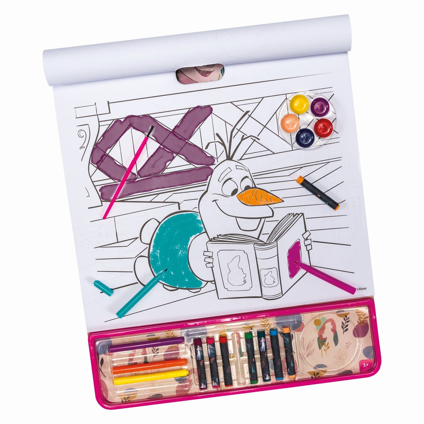 Frozen set pentru desen giga block 5 in 1, AS - Publisol.ro